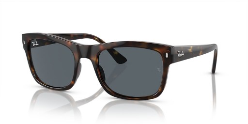 Ray-Ban RB4428 L (56 - 21) / Blue lenses and Tortoise frame Sunglasses