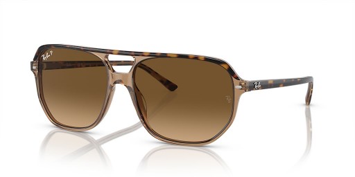 Ray-Ban RB2205 Bill One XL (60 - 16) / Brown lenses and Tortoise frame Sunglasses