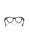 Ray-Ban RW4010 Meta Skyler M (52 - 20) / Blue lenses and Black frame Sunglasses