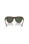Ray-Ban RBR0502S Wayfarer Reverse S (50 - 22) / Green lenses and Brown frame Sunglasses
