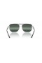 Ray-Ban RB2205 Bill One XL (60 - 16) / Silver lenses and Black frame Sunglasses