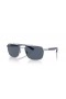 Ray-Ban RB3701 XXL (59 - 17) / Grey lenses and Silver frame Sunglasses