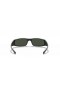 Ray-Ban RB4335 S (58 - 17) / Green lenses and Black frame Sunglasses