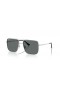 Ray-Ban RB3758 Ari Bio-Based M (54 - 16) / Grey lenses and Silver frame Sunglasses