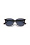 Ray-Ban RB4378 S (54 - 16) / Blue lenses and Tortoise frame Sunglasses