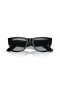 Ray-Ban RB0840S Mega Wayfarer M (51 - 21) / Blue lenses and Black frame Sunglasses