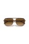 Ray-Ban RB2205 Bill One XL (60 - 16) / Brown lenses and Tortoise frame Sunglasses