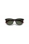 Ray-Ban RB9082S Kids L (47 - 17) / Green lenses and Black frame Sunglasses