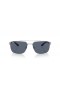 Ray-Ban RB3701 XXL (59 - 17) / Grey lenses and Silver frame Sunglasses