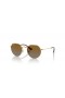 Ray-Ban RB9565S Jack Kids M (47 - 19) / Brown lenses and Gold frame Sunglasses