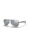 Ray-Ban RB8313 Carbon Fibre XL (61 - 13) / Silver lenses and Silver frame Sunglasses