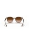 Ray-Ban RB4305 M (53 - 19) / Brown lenses and Beige frame Sunglasses