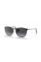 Ray-Ban RB3539 Erika Metal M (54 - 19) / Grey lenses and Black frame Sunglasses