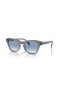Ray-Ban RB0707SF XL (53 - 21) / Blue lenses and Grey frame Sunglasses