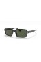 Ray-Ban RB2189 Benji M (52 - 20) / Green lenses and Black frame Sunglasses