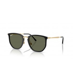 Ray-Ban RB4451 XXL (53 - 20) / Green lenses and Black frame Sunglasses