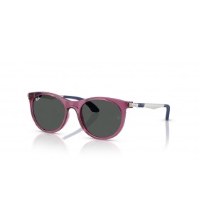 Ray-Ban RB9082S Kids L (47 - 17) / Grey lenses and Violet frame Sunglasses