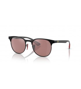 Ray-Ban RB8327M Scuderia Ferrari Collection L (53 - 20) / Silver lenses and Black frame Sunglasses