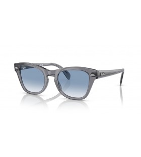 Ray-Ban RB0707S XL (53 - 21) / Blue lenses and Grey frame Sunglasses