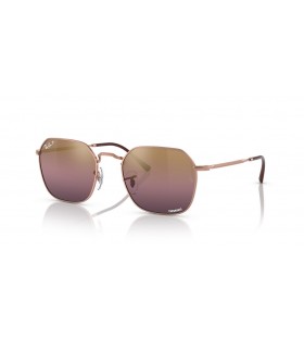 Ray-Ban RB3694 Jim XL (55 - 20) / Red lenses and Pink frame Sunglasses