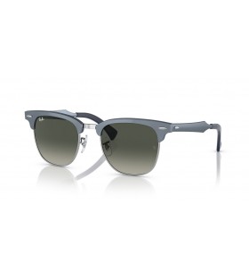 Ray-Ban RB3507 Clubmaster Aluminum L (51 - 21) / Grey lenses and Blue frame Sunglasses