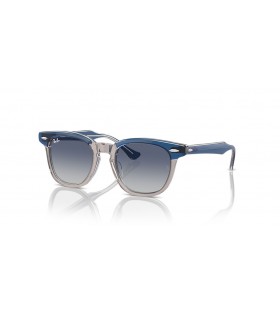 Ray-Ban RB9098S Kids S (45 - 18) / Grey lenses and Blue frame Sunglasses