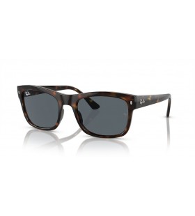 Ray-Ban RB4428 L (56 - 21) / Blue lenses and Tortoise frame Sunglasses