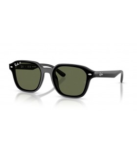 Ray-Ban RB4458D XL (65 - 18) / Green lenses and Black frame Sunglasses
