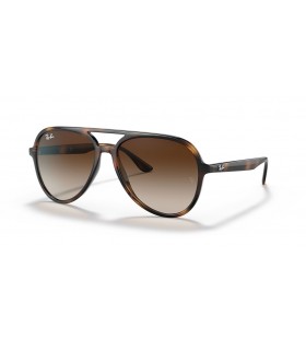 Ray-Ban RB4376 L (57 - 16) / Brown lenses and Tortoise frame Sunglasses