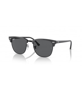 Ray-Ban RB3016 Clubmaster Classic M (49 - 21) / Grey lenses and Black frame Sunglasses