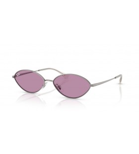 Ray-Ban RB3757 Kai Bio-Based L (56 - 15) / Violet lenses and Silver frame Sunglasses