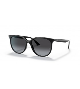 Ray-Ban RB4378 S (54 - 16) / Grey lenses and Black frame Sunglasses