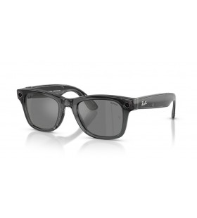Ray-Ban RW4006S Ray-Ban Meta x Coperni Limited Edition M (50 - 22) / Grey lenses and Black frame Sunglasses