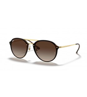 Ray-Ban RB4292N Blaze Double Bridge XL (61 - 14) / Brown lenses and Tortoise frame Sunglasses