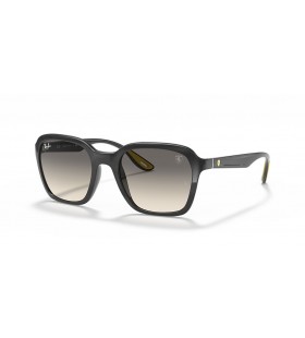 Ray-Ban RB4343M Scuderia Ferrari Collection M (52 - 20) / Grey lenses and Grey frame Sunglasses