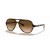 Ray-Ban RB4125 Cats 5000 Classic M (59 - 13) / Brown lenses and Tortoise frame Sunglasses
