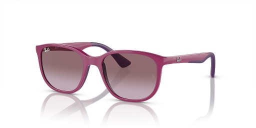 Ray-Ban RB9078S Crianças de Base biológica M (48 - 16) / Violeta e lentes cor-de-Rosa armação Óculos de sol