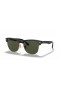 Ray-Ban RB4175 Clubmaster de grandes dimensões L (57 - 16) / Verde lentes e Preto armação Óculos de sol