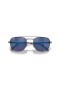 Ray-Ban RB8258 Frank II Titanium M (51 - 20) / lentes Cinza e Prata armação Óculos de sol