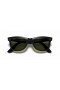 Ray-Ban RB4340 Wayfarer Facilidade M (50 - 22) / Verde lentes e Preto armação Óculos de sol