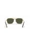 Ray-Ban RB3636 Nova Caravana XL (58 - 15) / Verde lentes e moldura de Ouro Óculos de sol