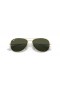 Ray-Ban RB3362 Cabine XL (59 - 14) / Verde lentes e moldura de Ouro Óculos de sol