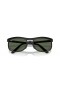 Ray-Ban RB4452 Liteforce XXL (59 - 20) / Verde lentes e Preto armação Óculos de sol