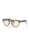 Ray-Ban RW4009F Ray-Ban | Meta de Baixo Ponte de Ajuste Headliner L (51 - 23) / Verde lentes Cinza e armação Óculos de sol