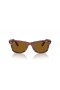 Ray-Ban RB2140 Wayfarer Originais Clássico L (50 - 22) / Marrom com lentes Marrom e armação Óculos de sol