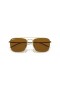Ray-Ban RB3588 L (55 - 19) / lentes Marrom e Ouro armação Óculos de sol