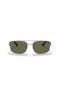 Ray-Ban RB3687 XL (61 - 17) / Verde lentes e moldura de Prata Óculos de sol