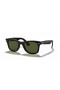 Ray-Ban RB4340 Wayfarer Facilidade M (50 - 22) / Verde lentes e Preto armação Óculos de sol