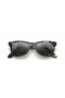 Ray-Ban RB2140 Wayfarer Original Chromance L (50 - 22) / Prata e lentes de Tartaruga armação Óculos de sol