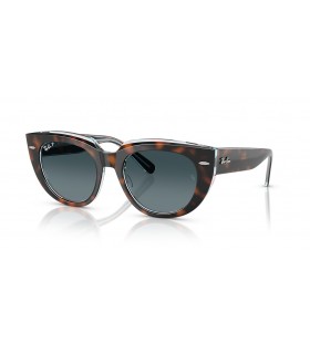 Ray-Ban RB2286 Doreen L (52 - 20) / lentes Azuis e Tartaruga armação Óculos de sol